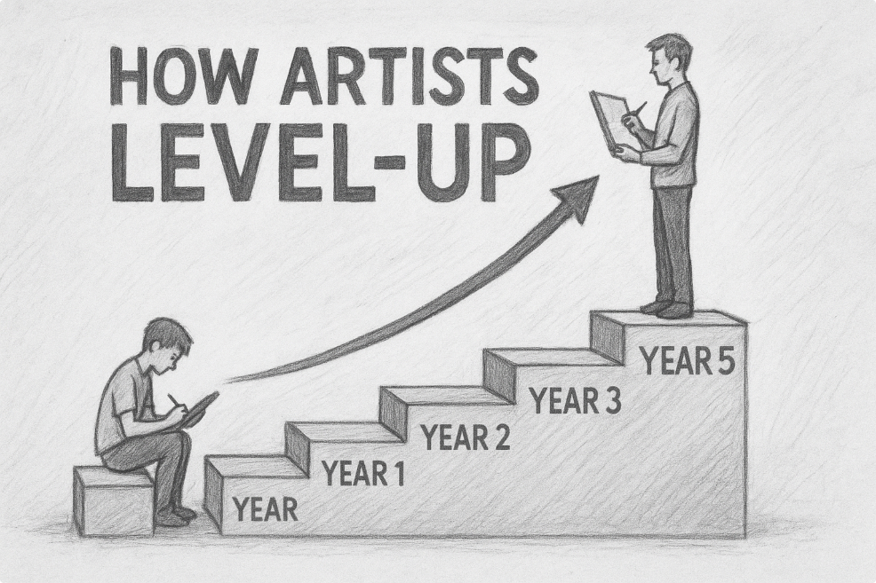 How Artists Level-Up