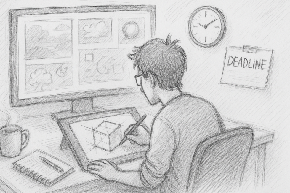 Cara Tetap Kreatif Meski Deadline Sudah Menatapmu